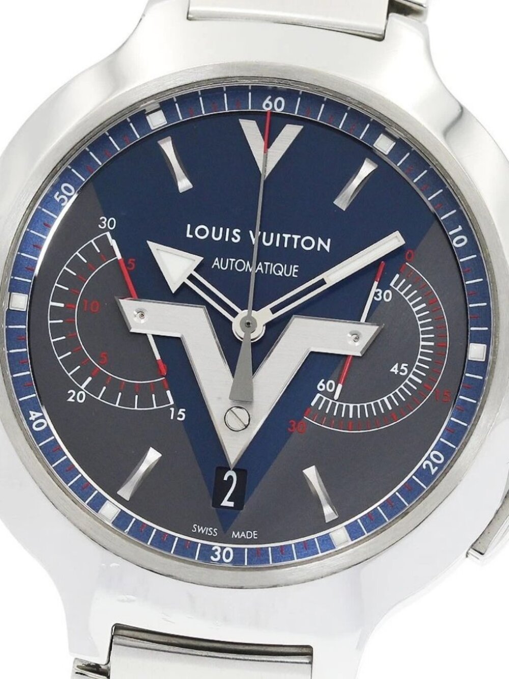 LOUIS VUITTON Voyager Chronograph Automatic Men's Watch